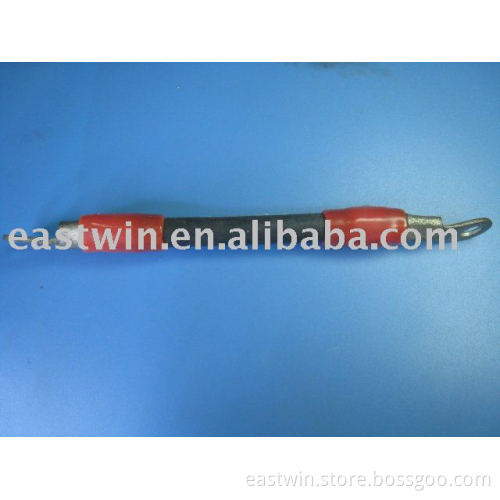 Twin Circle Terminal With Rubber Sleeve